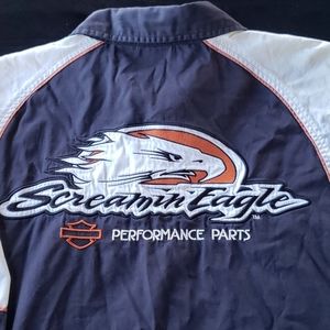 Harley Davidson Button Down